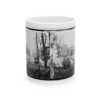 Auburn, Va., Vicinity. Castle Murray (Five Miles Southeast Of Warrenton), Headquarters Of Gen. Alfred Pleasonton (U.S. Civil War) White Coffee Mug-11oz-Go Mug Yourself