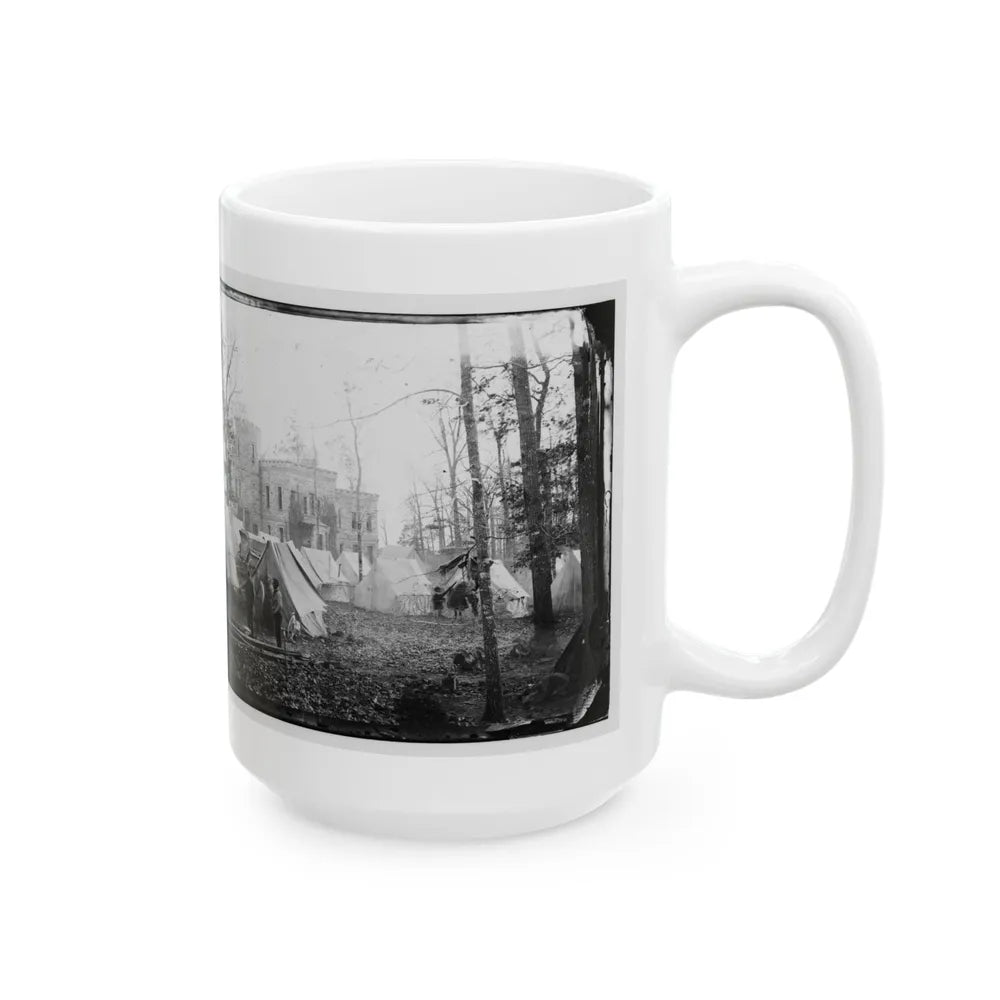 Auburn, Va., Vicinity. Castle Murray (Five Miles Southeast Of Warrenton), Headquarters Of Gen. Alfred Pleasonton (U.S. Civil War) White Coffee Mug-Go Mug Yourself