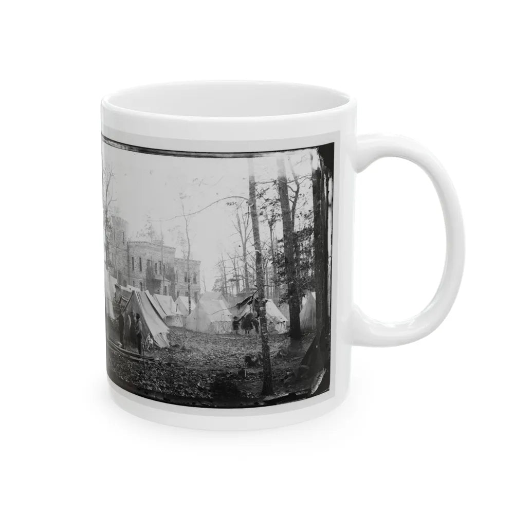 Auburn, Va., Vicinity. Castle Murray (Five Miles Southeast Of Warrenton), Headquarters Of Gen. Alfred Pleasonton (U.S. Civil War) White Coffee Mug-Go Mug Yourself