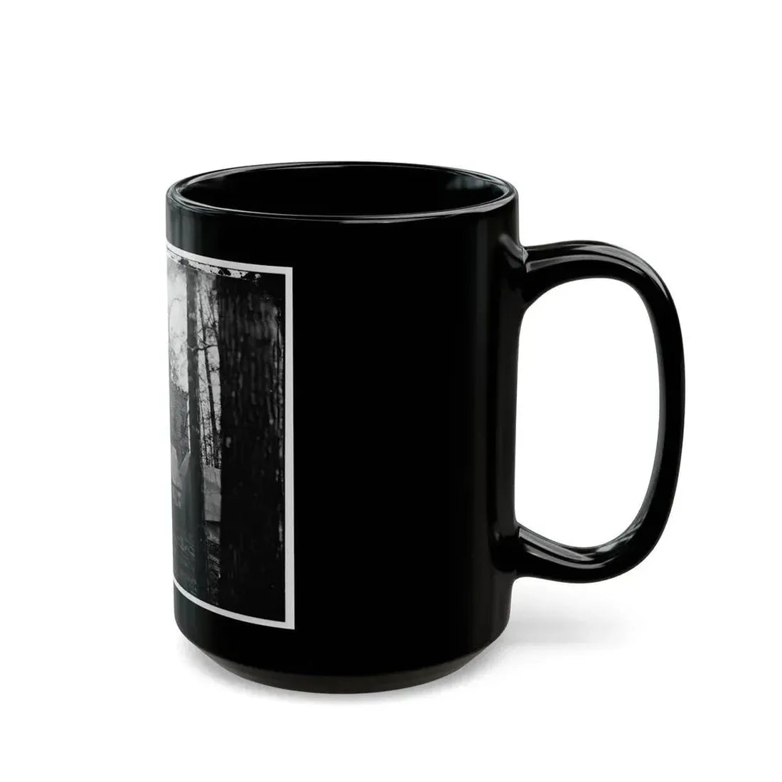 Auburn, Virginia.  Castle Murray  (Five Miles Southeast Of Warrenton), Headquarters Of Gen. Alfred Pleasonton (U.S. Civil War) Black Coffee Mug - Go Mug Yourself