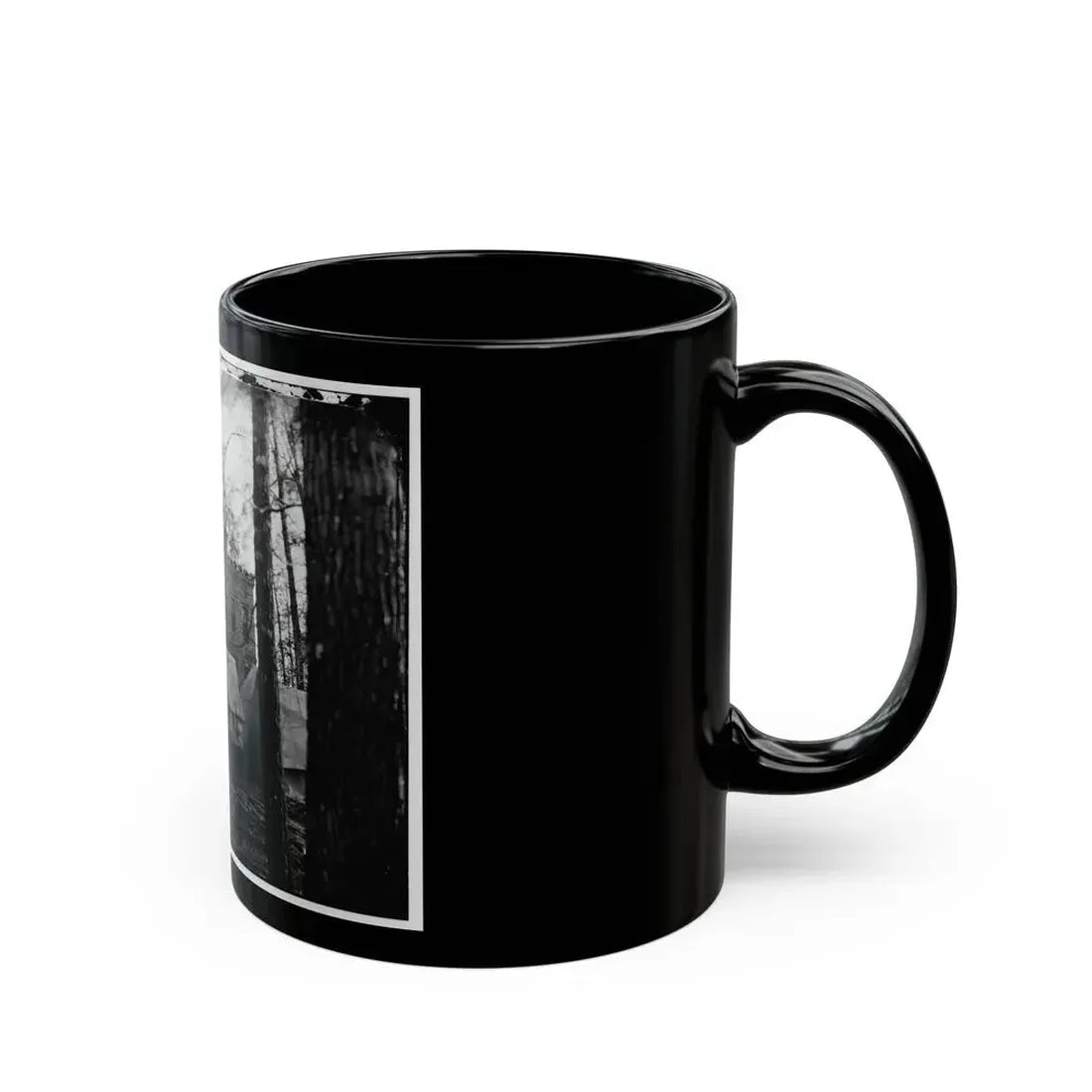 Auburn, Virginia.  Castle Murray  (Five Miles Southeast Of Warrenton), Headquarters Of Gen. Alfred Pleasonton (U.S. Civil War) Black Coffee Mug - Go Mug Yourself