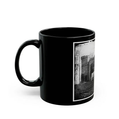 Auburn, Virginia.  Castle Murray  (Five Miles Southeast Of Warrenton), Headquarters Of Gen. Alfred Pleasonton (U.S. Civil War) Black Coffee Mug - Go Mug Yourself