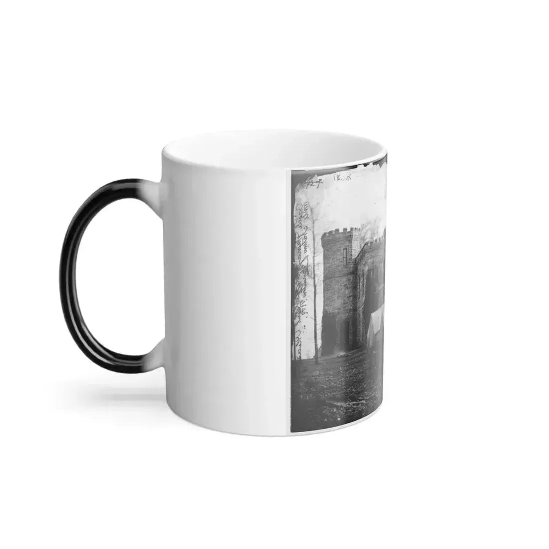 Auburn, Virginia.  Castle Murray  (Five Miles Southeast of Warrenton), Headquarters of Gen. Alfred Pleasonton (U.S. Civil War) Color Changing Coffee Mug 11oz - Go Mug Yourself