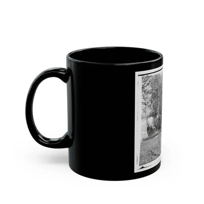Auburn, Virginia. Evening Music At General Alfred Pleasonton's Headquarters (U.S. Civil War) Black Coffee Mug - Go Mug Yourself