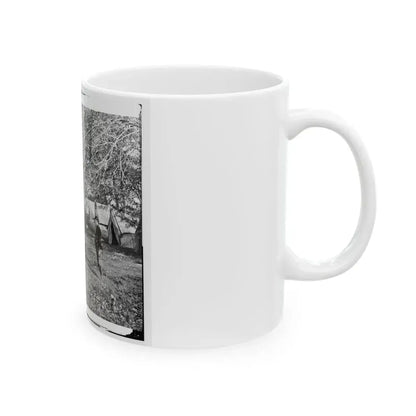Auburn, Virginia. Evening Music At General Alfred Pleasonton's Headquarters (U.S. Civil War) White Coffee Mug - Go Mug Yourself