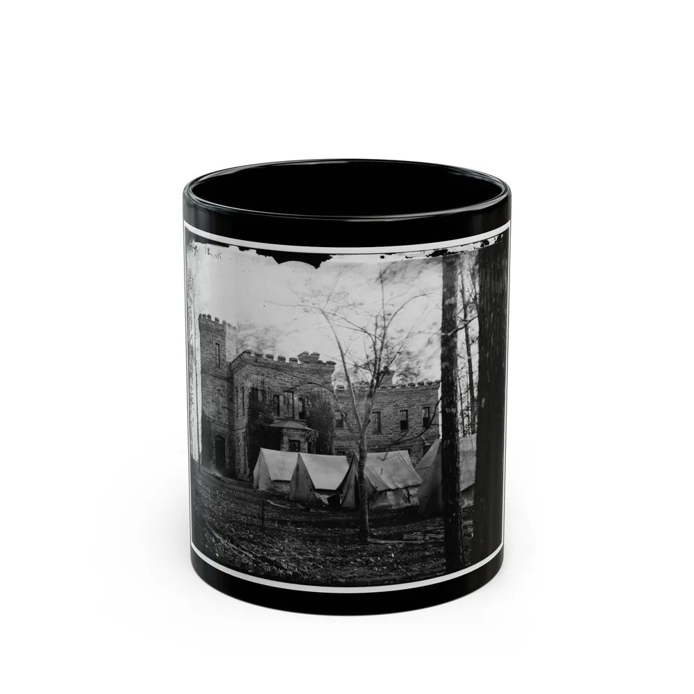 Auburn, Virginia. Castle Murray (Five Miles Southeast Of Warrenton), Headquarters Of Gen. Alfred Pleasonton (U.S. Civil War) Black Coffee Mug-11oz-Go Mug Yourself