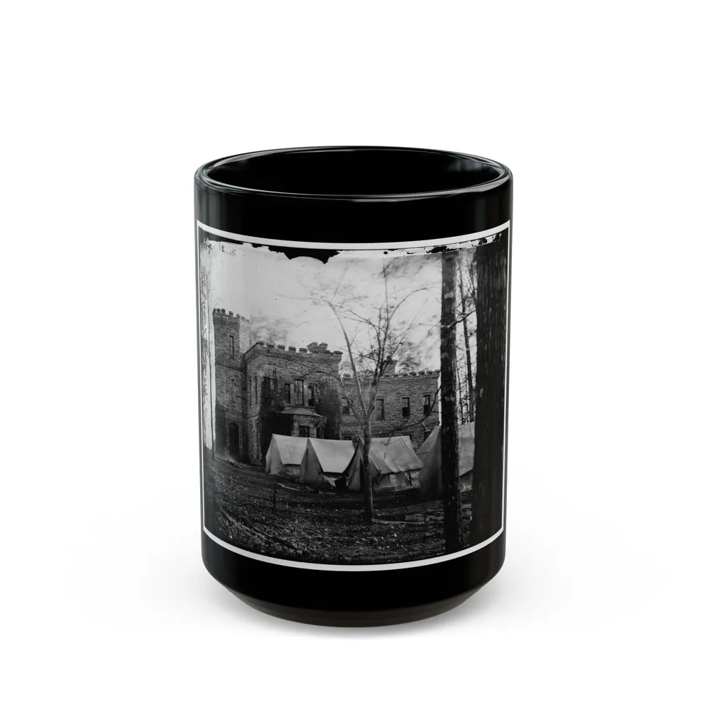 Auburn, Virginia. Castle Murray (Five Miles Southeast Of Warrenton), Headquarters Of Gen. Alfred Pleasonton (U.S. Civil War) Black Coffee Mug-15oz-Go Mug Yourself