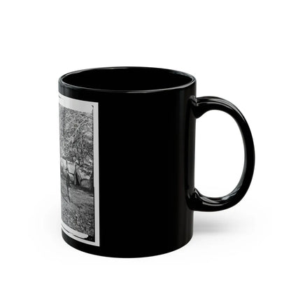 Auburn, Virginia. Evening Music At General Alfred Pleasonton's Headquarters (U.S. Civil War) Black Coffee Mug-Go Mug Yourself