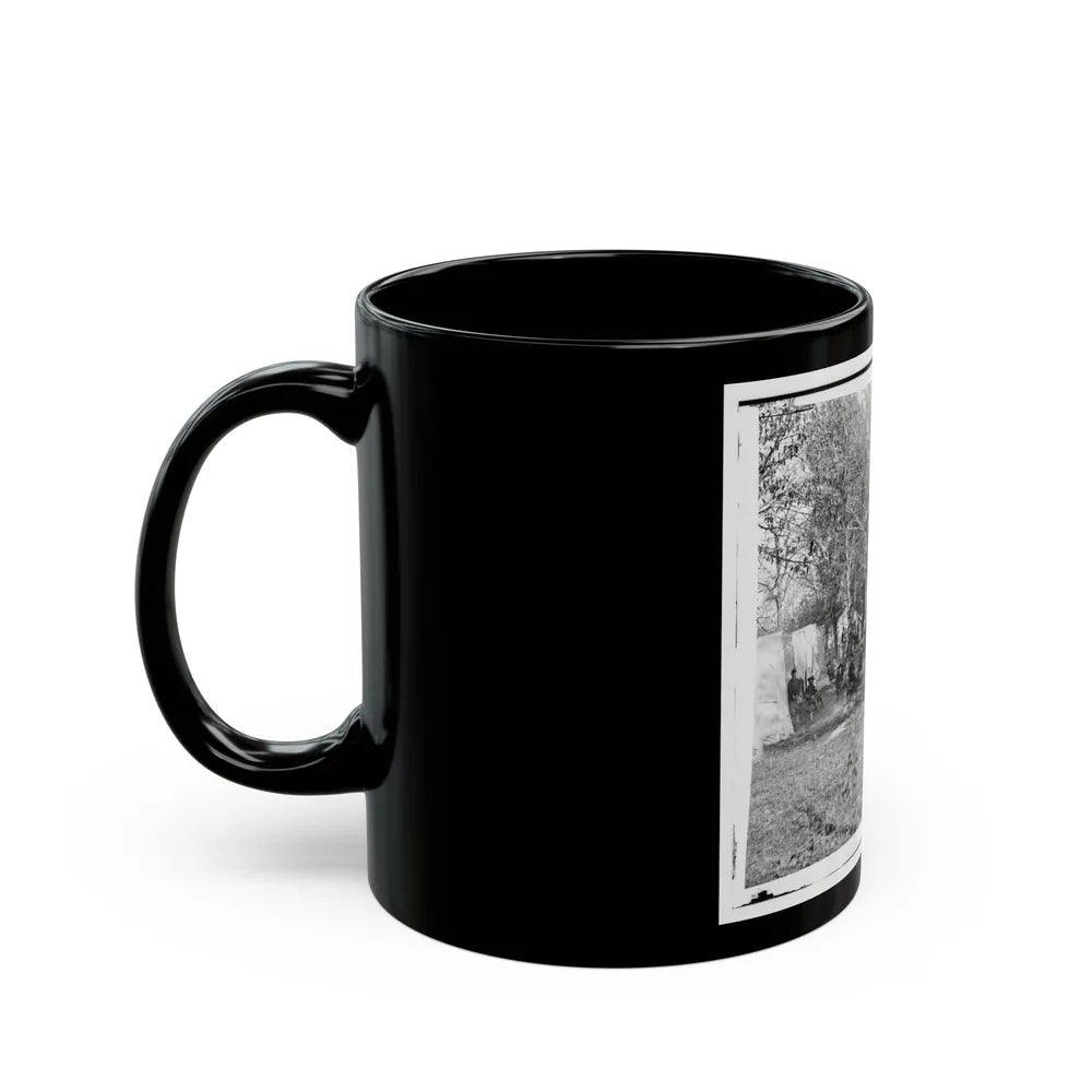 Auburn, Virginia. Evening Music At General Alfred Pleasonton's Headquarters (U.S. Civil War) Black Coffee Mug-Go Mug Yourself