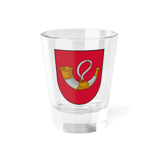Auces novads COA (Latvia) (Coat of Arms) Shot Glass 1.5oz 1.5oz - Go Mug Yourself