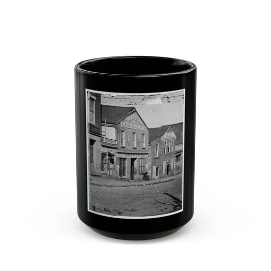 Auction & Negro Sales, Whitehall Street (U.S. Civil War) Black Coffee Mug-15oz-Go Mug Yourself