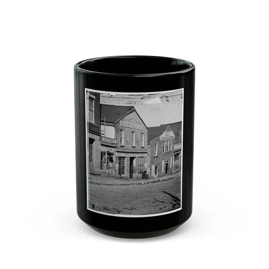 Auction & Negro Sales,  Whitehall Street (U.S. Civil War) Black Coffee Mug 15oz - Go Mug Yourself