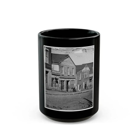 Auction & Negro Sales,  Whitehall Street (U.S. Civil War) Black Coffee Mug 15oz - Go Mug Yourself