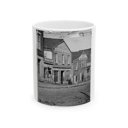 Auction & Negro Sales,  Whitehall Street (U.S. Civil War) White Coffee Mug 11oz - Go Mug Yourself