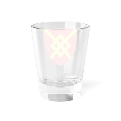 AudleyArms (England) (Coat of Arms) Shot Glass 1.5oz - Go Mug Yourself