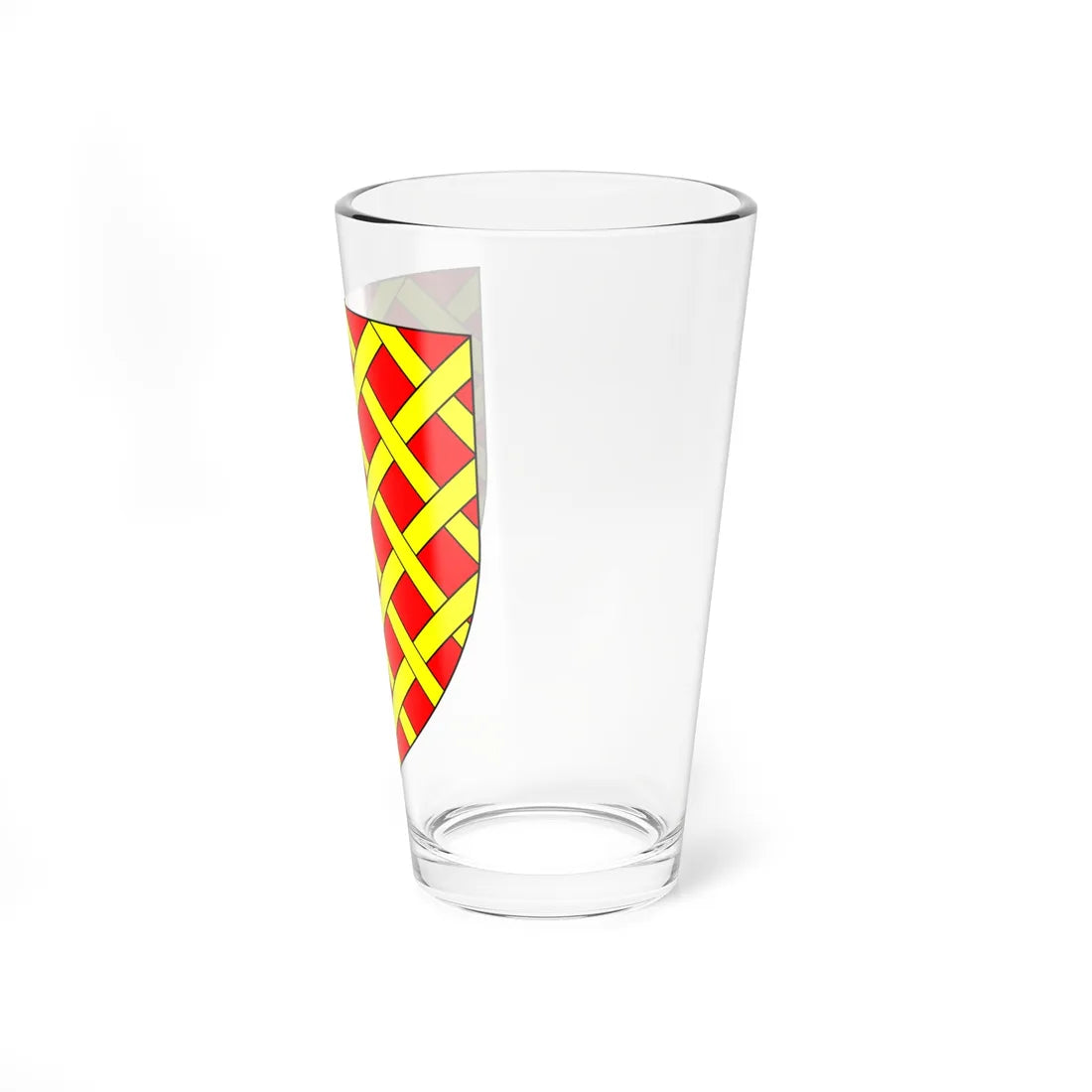 AudleyArms GulesFrettyOr (England) (Coat of Arms) Pint Glass 16oz - Go Mug Yourself