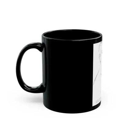 Audrey Hepburn, star of Ondine, 1954 - Black Coffee Mug - Go Mug Yourself