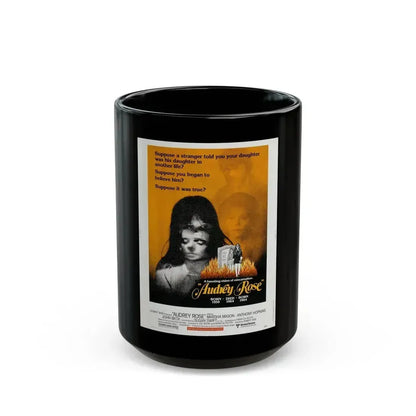 AUDREY ROSE 1977 Movie Poster - Black Coffee Mug 15oz - Go Mug Yourself