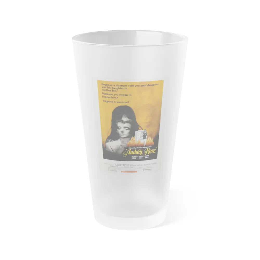 AUDREY ROSE 1977 Movie Poster - Frosted Pint Glass 16oz-16oz-Frosted-Go Mug Yourself