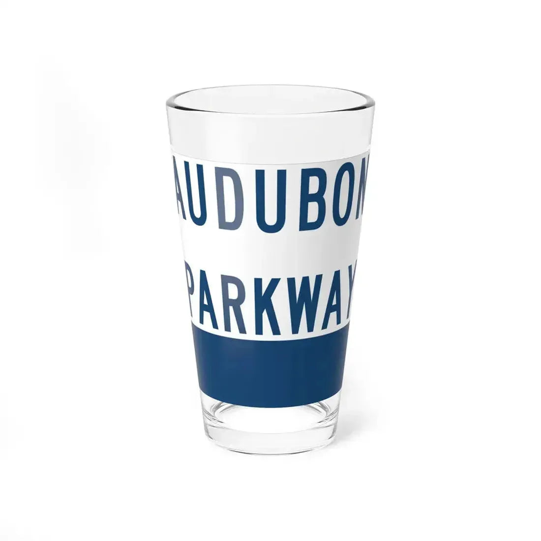 Audubon Parkway (Kentucky) (Road Sign) Pint Glass 16oz 16oz - Go Mug Yourself