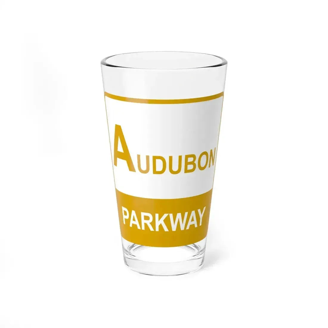 Audubon Parkway Shield (Kentucky) (Road Sign) Pint Glass 16oz 16oz - Go Mug Yourself