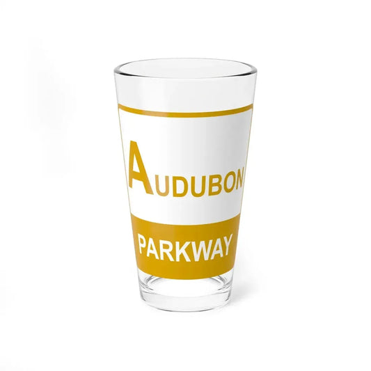 Audubon Parkway Shield (Kentucky) (Road Sign) Pint Glss 16oz 16oz - Go Mug Yourself