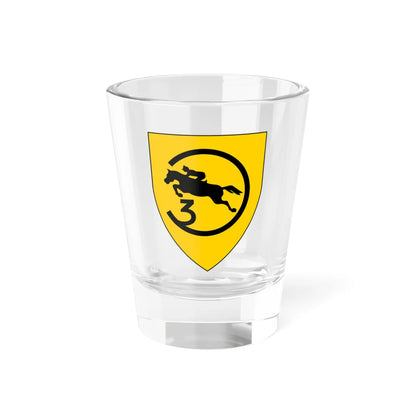 Aufklärungslehrbataillon 3 Bundeswehr (Germany) (Coat of Arms) Shot Glass 1.5oz 1.5oz - Go Mug Yourself