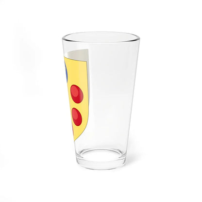 Augmented Arms of Medici (Italy) (Coat of Arms) Pint Glass 16oz - Go Mug Yourself