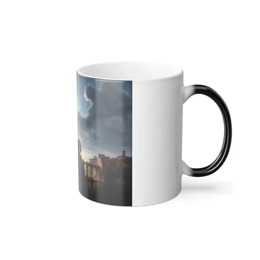 August Ahlborn (1796-1857) after lost original by Karl Friedrich Schinkel (1781-1841) Gotischer Dom am W-0 - Color Changing Mug 11oz - Go Mug Yourself