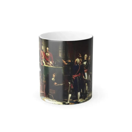 Auguste Couder (1790-1873) - Installation of the Council of State, 25 December 1799 - 1856 - Color Changing Mug 11oz 11oz - Go Mug Yourself