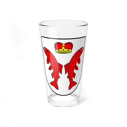 Aukstadvarioherbas (Lithuania) (Coat of Arms) Pint Glass 16oz 16oz - Go Mug Yourself