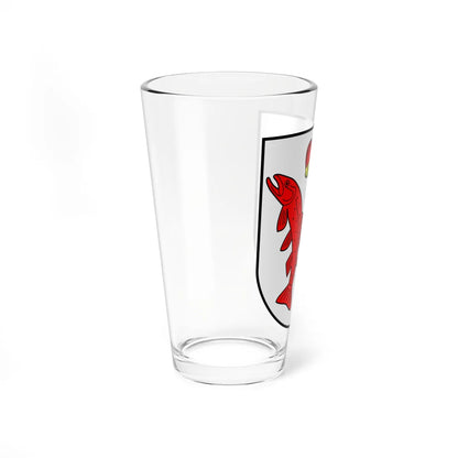 Aukstadvarioherbas (Lithuania) (Coat of Arms) Pint Glass 16oz - Go Mug Yourself