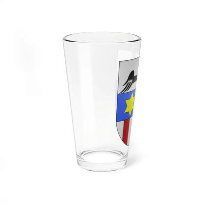 Aurigeno-coat of arms (Switzerland) (Coat of Arms) Pint Glass 16oz - Go Mug Yourself