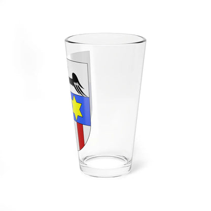 Aurigeno-coat of arms (Switzerland) (Coat of Arms) Pint Glass 16oz - Go Mug Yourself
