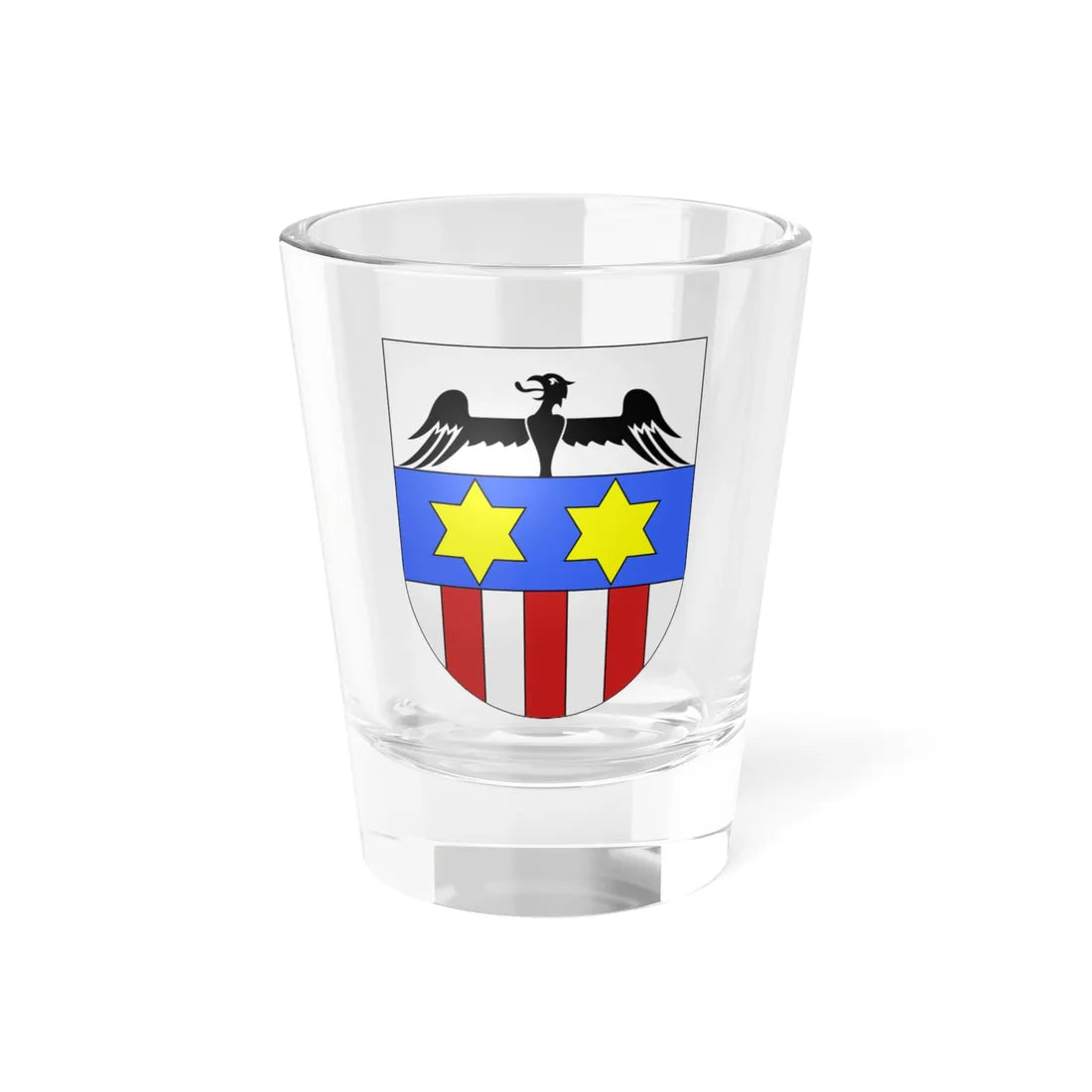 Aurigeno-coat of arms (Switzerland) (Coat of Arms) Shot Glass 1.5oz 1.5oz - Go Mug Yourself