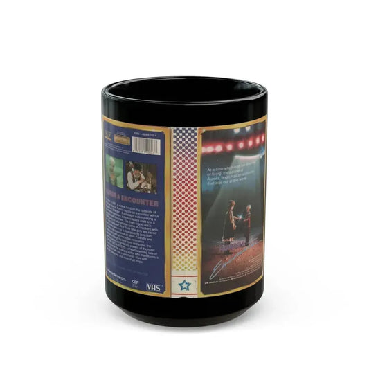 AURORA ENCOUNTER VERSION 2 (VHS COVER) - Black Coffee Mug 15oz - Go Mug Yourself