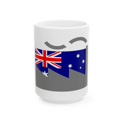 AusFactory (Australia) White Coffee Mug 15oz - Go Mug Yourself