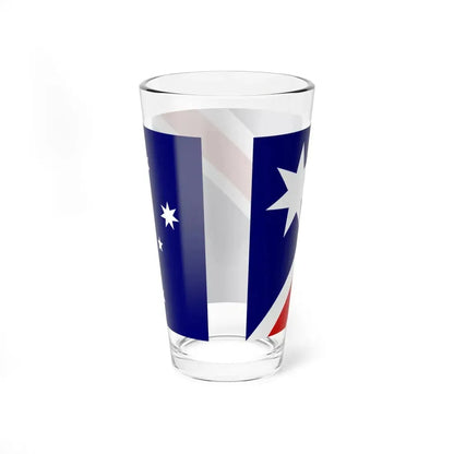Ausflag - Design 011 (Australia) Pint Glass 16oz - Go Mug Yourself
