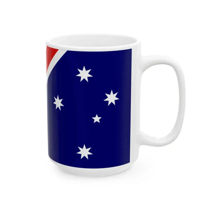 Ausflag - Design 011 (Australia) White Coffee Mug - Go Mug Yourself