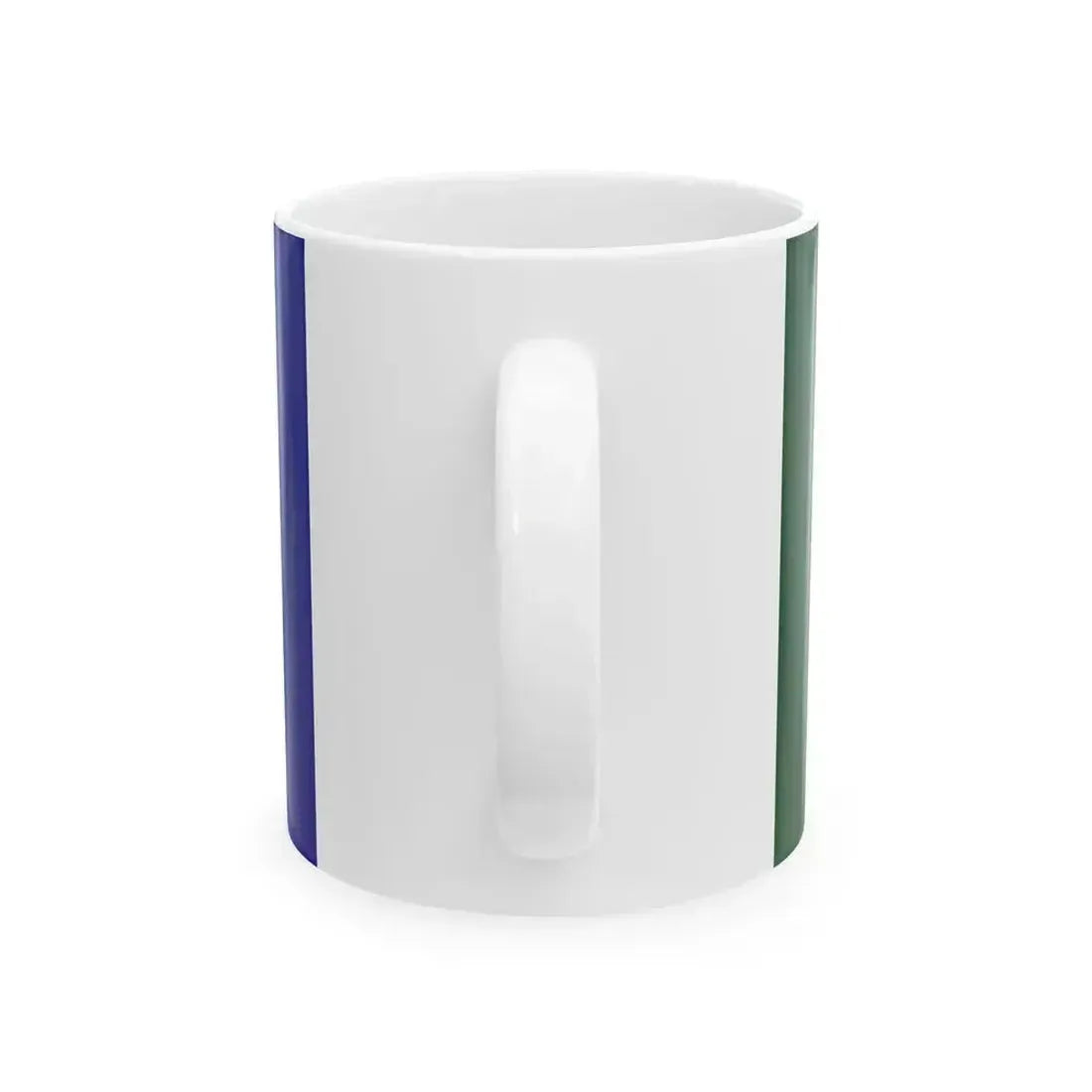 Ausflag - Proposed flag for sport events (Australia) White Coffee Mug - Go Mug Yourself