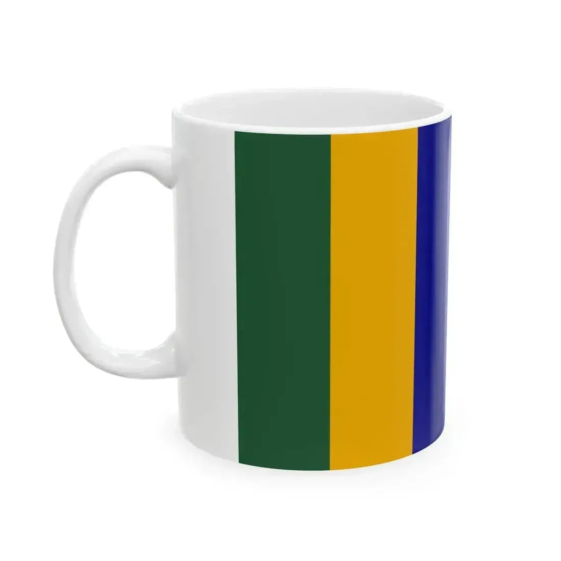 Ausflag - Proposed flag for sport events (Australia) White Coffee Mug - Go Mug Yourself