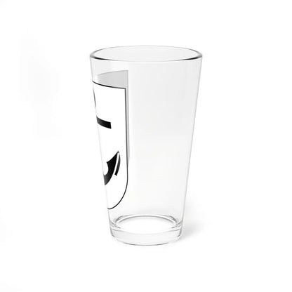 Aussersihl-blazon (Switzerland) (Coat of Arms) Pint Glass 16oz - Go Mug Yourself
