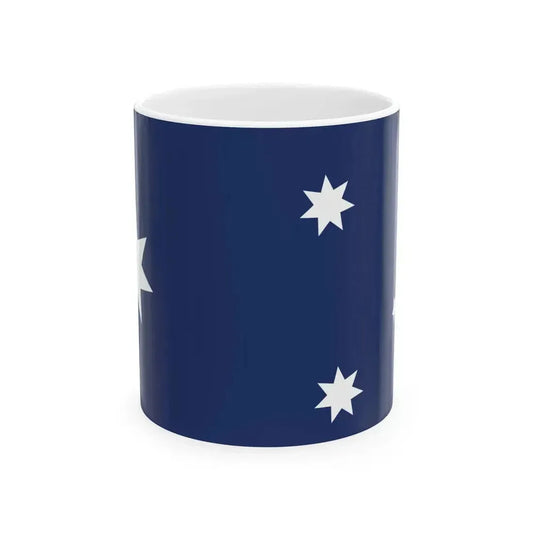 Australasian Posts Proposal 1968 Australian Flag Proposal (Australia) White Coffee Mug 11oz - Go Mug Yourself