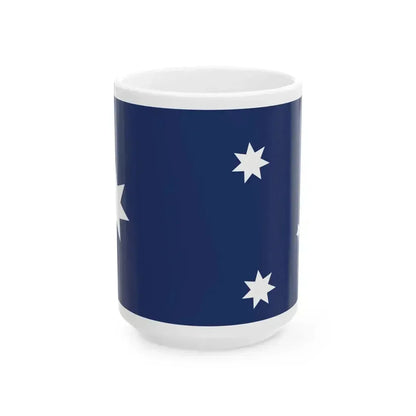 Australasian Posts Proposal 1968 Australian Flag Proposal (Australia) White Coffee Mug - Go Mug Yourself