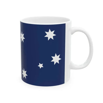 Australasian Posts Proposal 1968 Australian Flag Proposal (Australia) White Coffee Mug - Go Mug Yourself