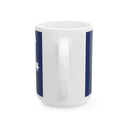 Australasian Posts Proposal 1968 Australian Flag Proposal (Australia) White Coffee Mug - Go Mug Yourself