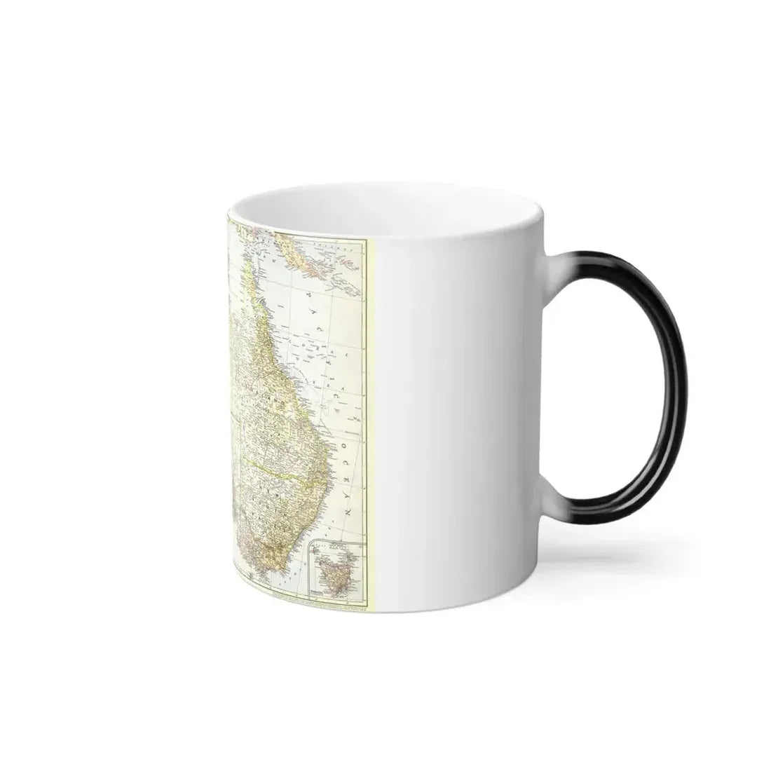 Australia (1948) (Map) Color Changing Mug 11oz - Go Mug Yourself