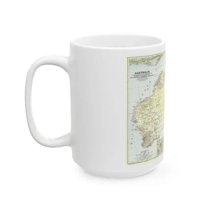 Australia (1948) (Map) White Coffee Mug - Go Mug Yourself