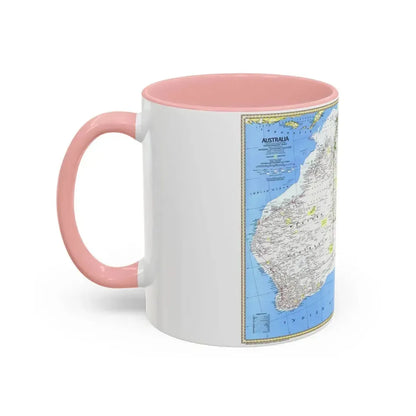 Australia (1979) (Map) Accent Coffee Mug - Go Mug Yourself