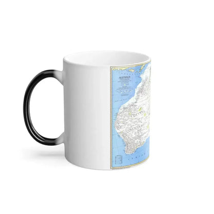 Australia (1979) (Map) Color Changing Mug 11oz - Go Mug Yourself